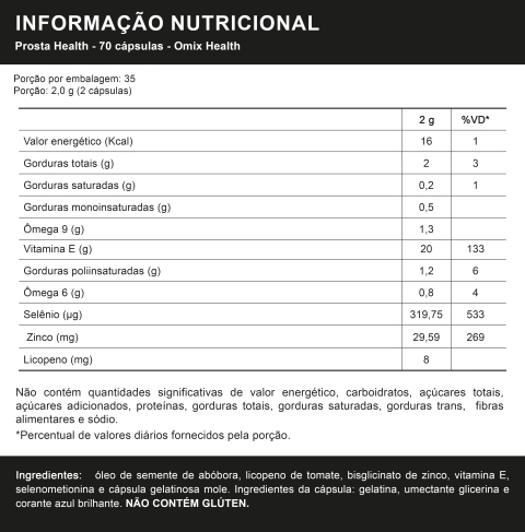 Prosta Health - 70 cápsulas