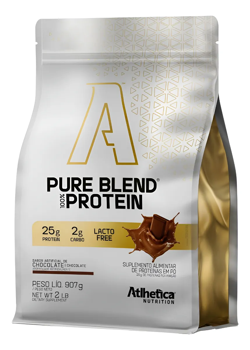 Whey Pure Blend 100% Lacto-free 907g Chocolate Chocolate